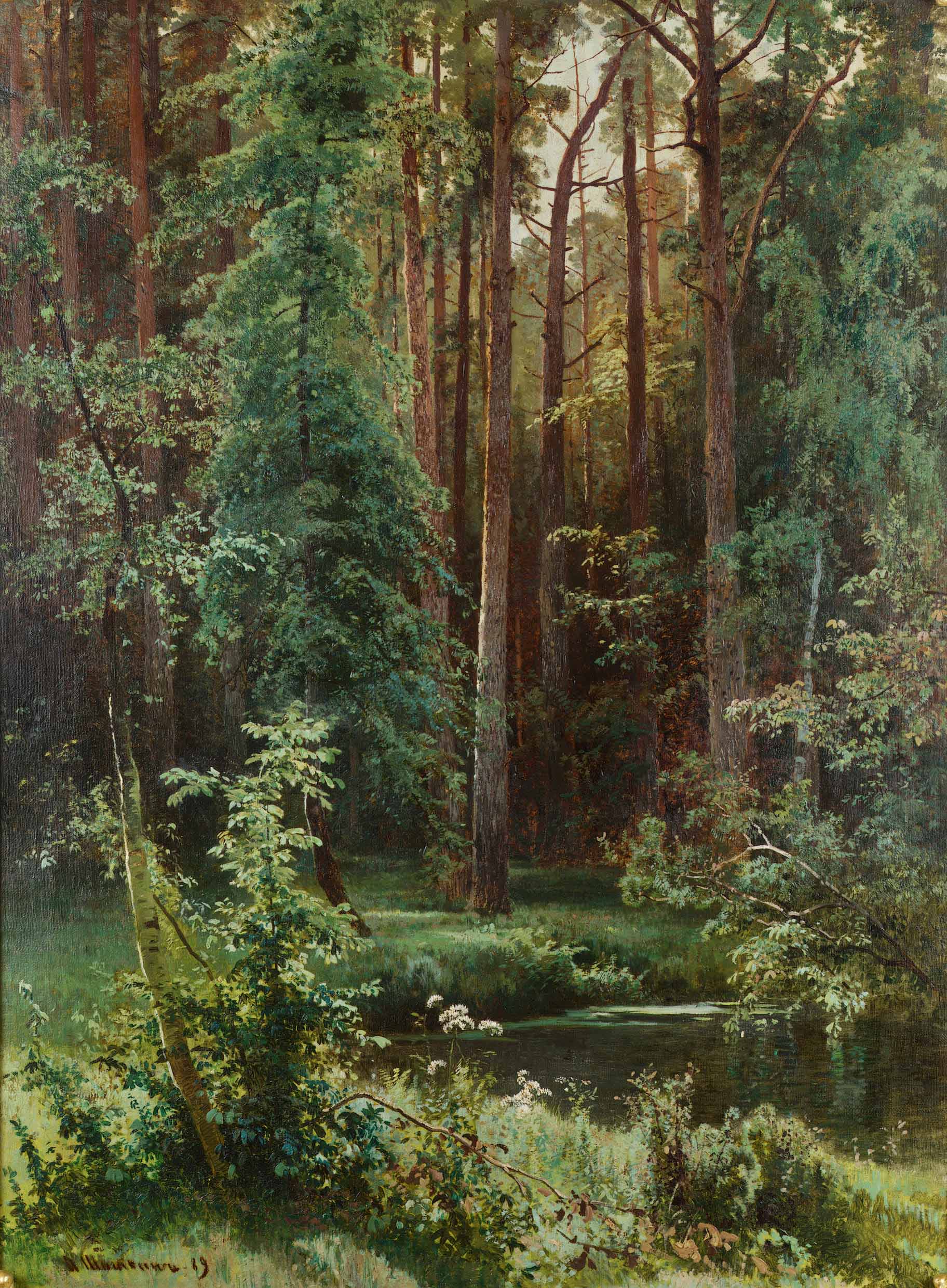 Ivan Shishkin Woodland